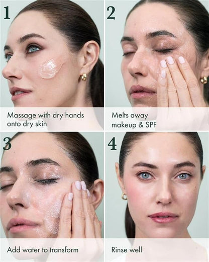 RéVive Melting Face Cleanser – Gel-to-Oil Makeup Remover with Olive, Macadamia & Jojoba Oil (100ml)