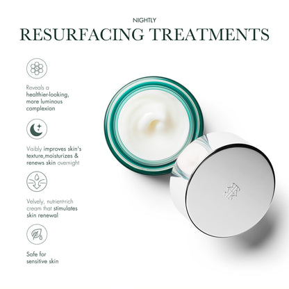 RéVive X Lele Sadoughi Renewal Night Cream ArtJar – Gentle Exfoliating Hydration, 2.5oz
