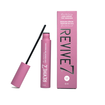 Revive7 Lash Serum Tint Mascara – Lengthening, Waterproof Tubing Formula (6 ml, Black)