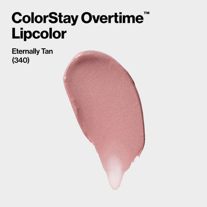 Revlon ColorStay Overtime Lipcolor + Clear Gloss in 340 Eternally Tan