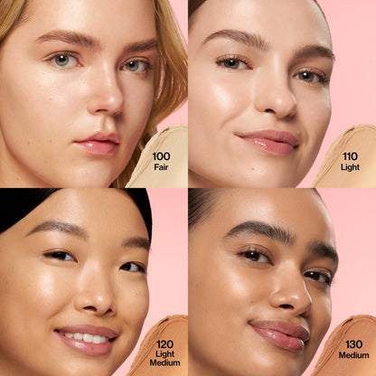 Revlon Glimmer Tinted Moisturizer Stick — Lightweight, Hydrating Glow Foundation (100) | 0.31 oz