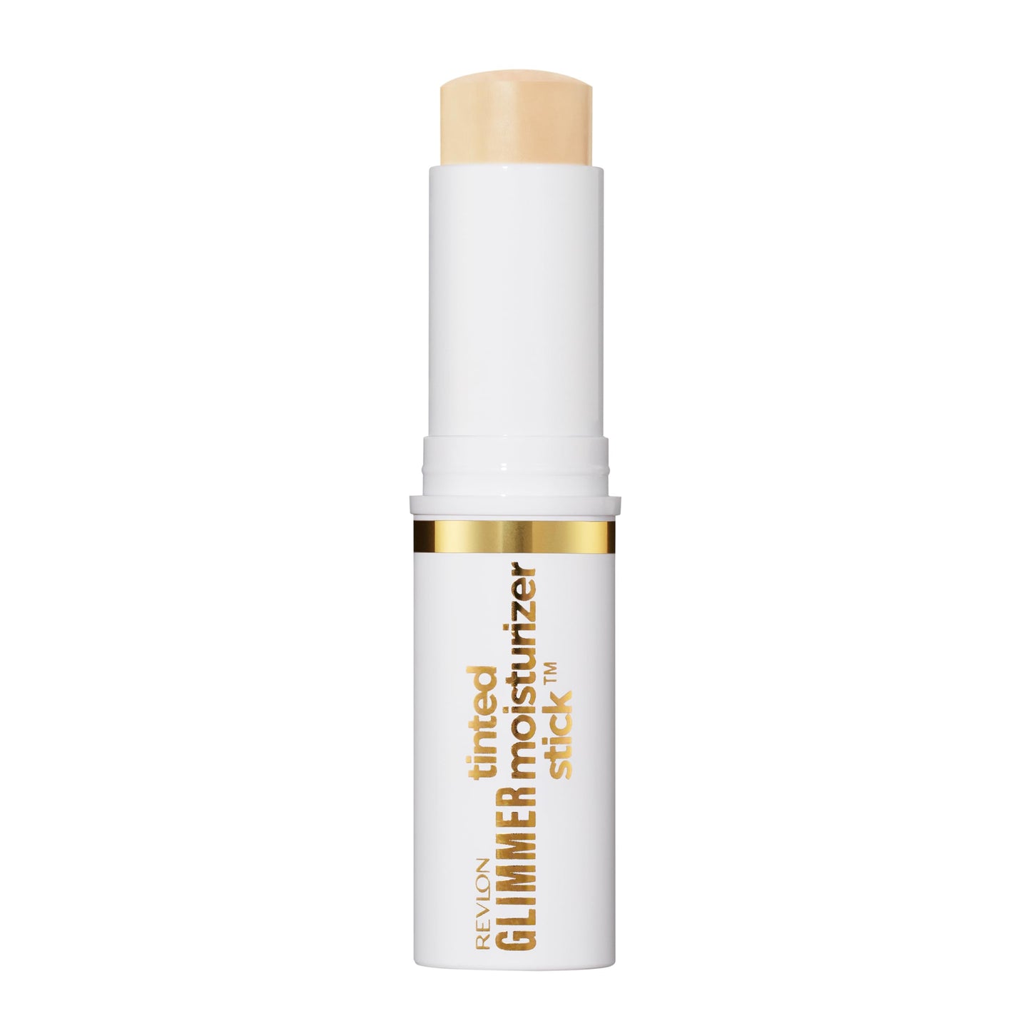Revlon Glimmer Tinted Moisturizer Stick — Lightweight, Hydrating Glow Foundation (100) | 0.31 oz