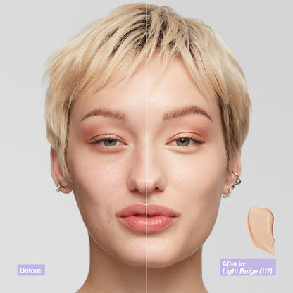 Revlon Illuminance Foundation – Hyaluronic Hydration, Medium Coverage, 28 Shades (Buff Beige 209)