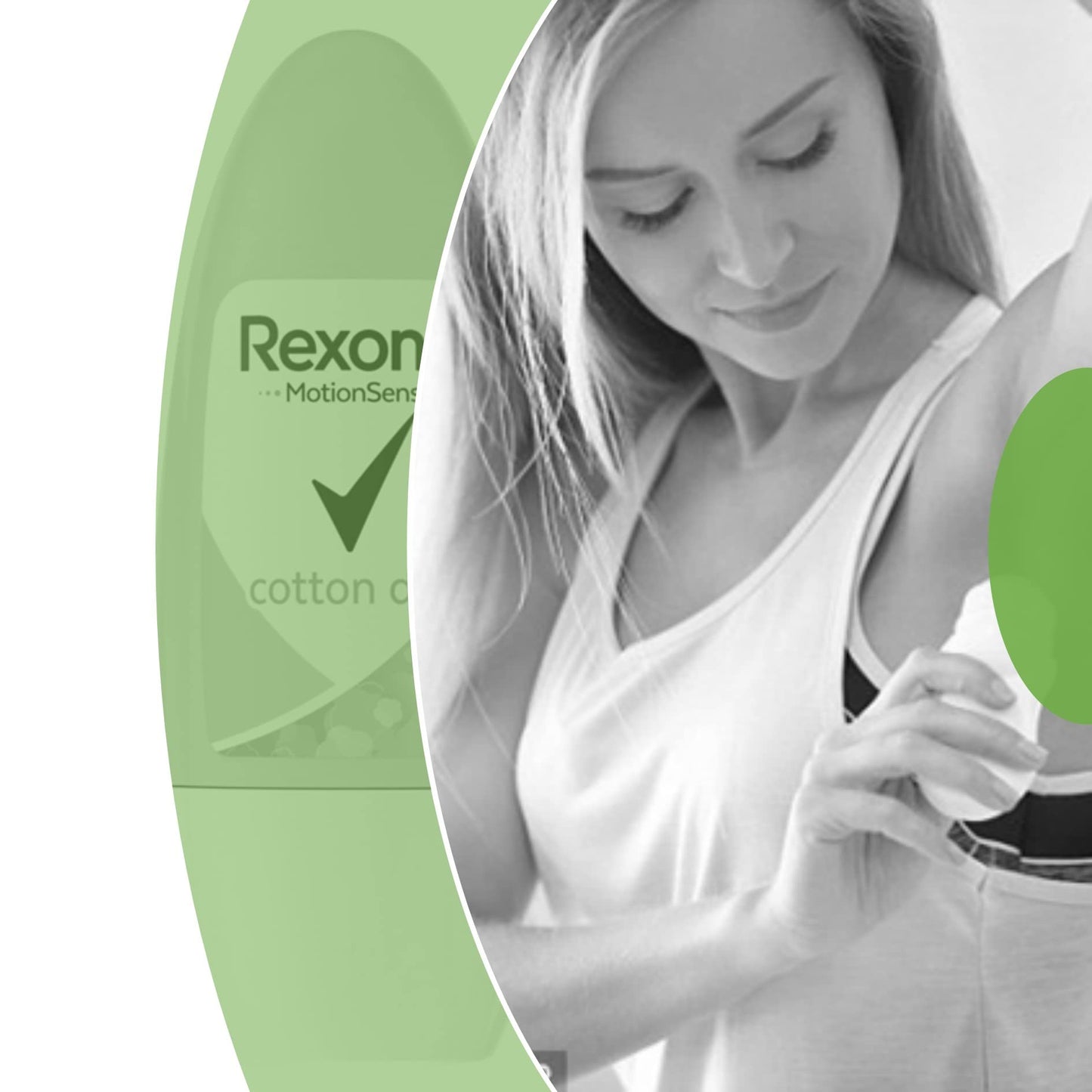 Rexona Women Cotton Dry Roll-On — Ultra-Dry Protection with Motionsense