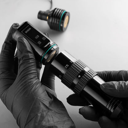 RHEIN RNE40KIT-1 Wireless Tattoo Machine Kit – 1400mAh, 7 Stroke Settings, 14 Inks, 20 Cartridges