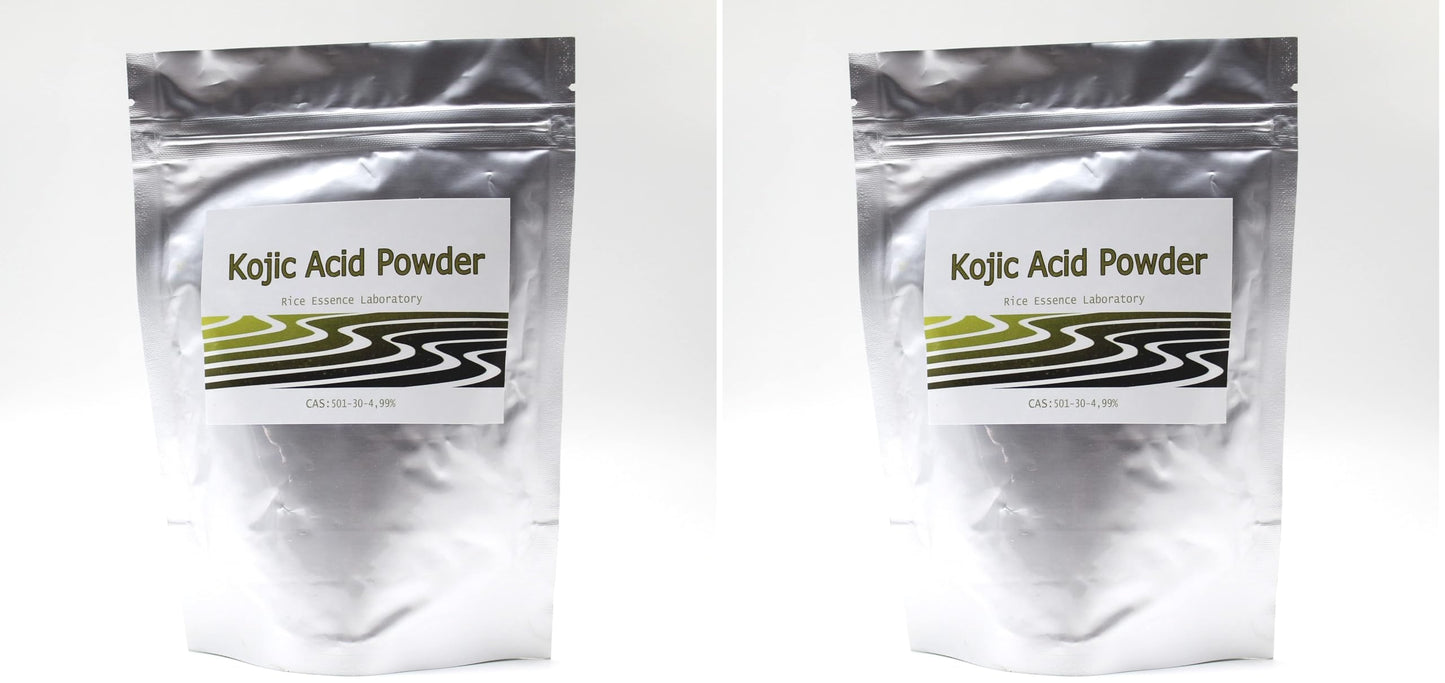 Rice Essence Kojic Acid Powder – 99.5% Pure, Natural, 100 g Each (Pack of 2) | 3.6 oz