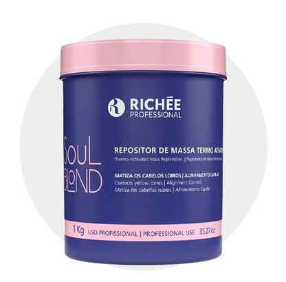 Richée Professional Soul Blond Thermo-Activated Mass Replenisher – 1000 g