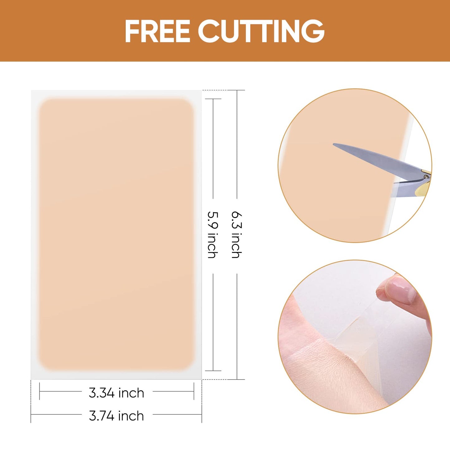 Tattoo Cover Up Tape - Invisible Waterproof & Breathable Concealer for Tattoos, Scars, Birthmarks | Richie House