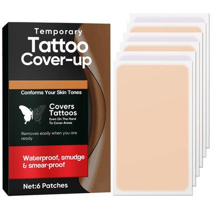 Tattoo Cover Up Tape - Invisible Waterproof & Breathable Concealer for Tattoos, Scars, Birthmarks | Richie House