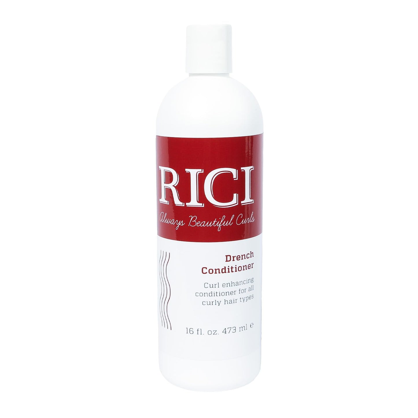 RICI 16oz Drench Conditioner for Curly Hair – Frizz Control, Hydration & Curl Enhancement | Made in USA