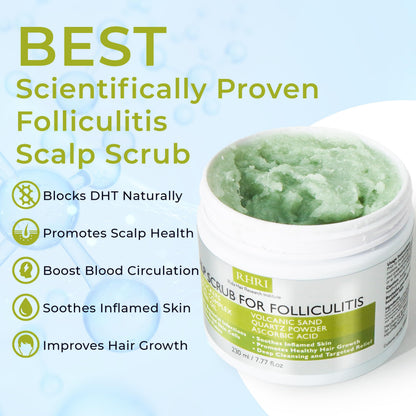 Rida Hair Research Institute – Anti Fungal Scalp Scrub (Pre-Shampoo) for Folliculitis & Dandruff