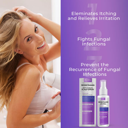 Rida Hair Research Institute Neoketramin Antifungal Scalp Spray | Dandruff & Itch Relief