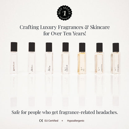 Riddle Poppy Roll-On Fragrance – Orange Blossom, Lemon, Rose & Ylang Ylang