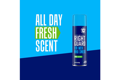 Right Guard Sport Fresh Antiperspirant Spray 6 oz – Pack of 4