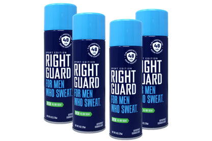 Right Guard Sport Fresh Antiperspirant Spray 6 oz – Pack of 4