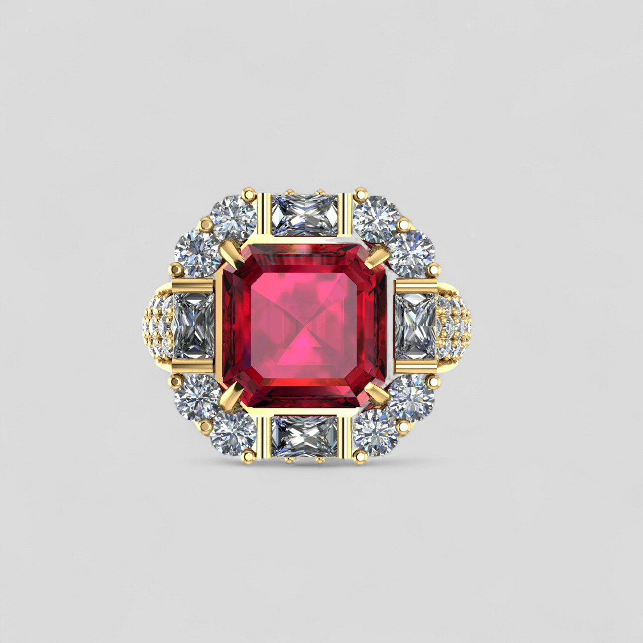 Jaan Aalam Statement Ring