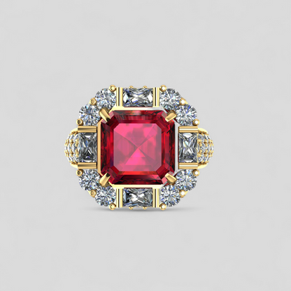 Jaan Aalam Statement Ring