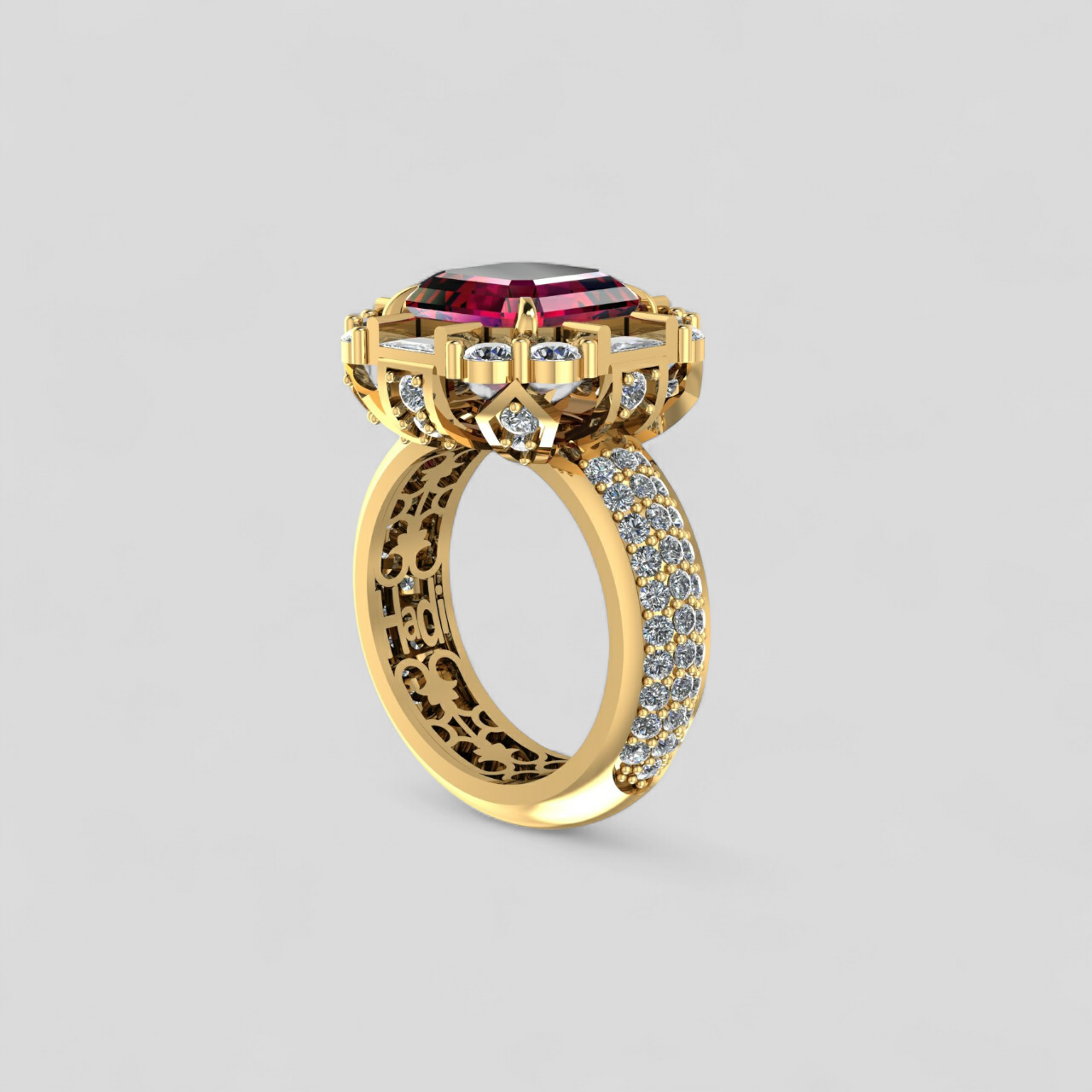 Jaan Aalam Statement Ring
