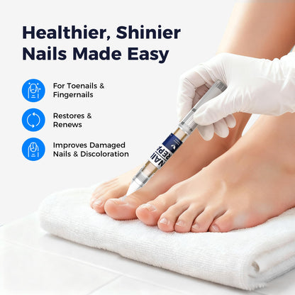 Rinlus Fungal Nail Patches & Nail Repair Pen – Fast-Acting 7-Day Toenail Treatment