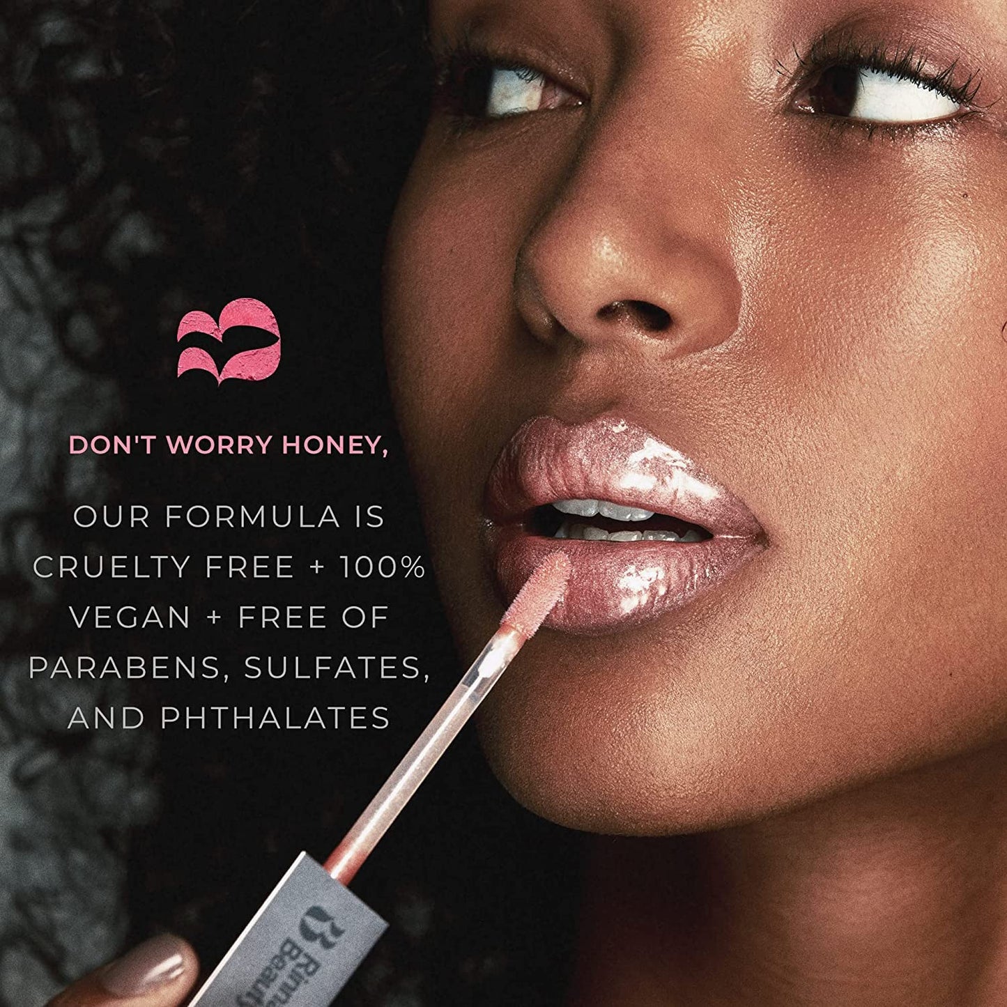 Rinna Beauty Icon Collection Lip Gloss Guilty Pleasure — Hydrating, High Shine, Clean, Vegan