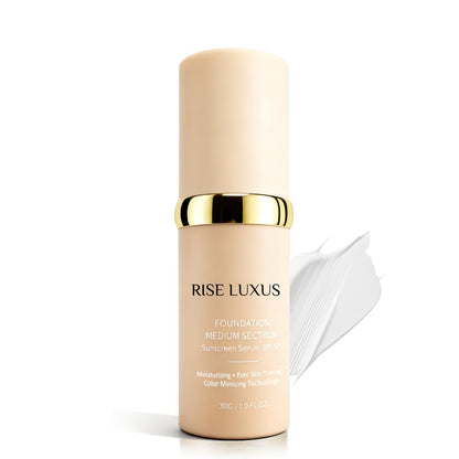 Rise Luxus Ultrablend 4-in-1 Foundation SPF 50 | Hydrating, Waterproof, 2025 Upgrade