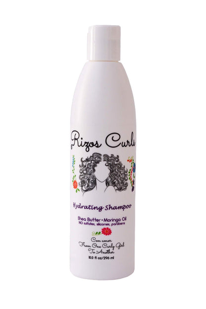 Rizos Curls Hydrating Shampoo (10 fl oz) – Moisturizing Cleanser for Curls
