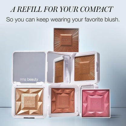 RMS Beauty Redimension Hydra Powder Blush – Hydrating Mineral Blush, Buildable Color, Clean & Cruelty-Free 0.15 oz