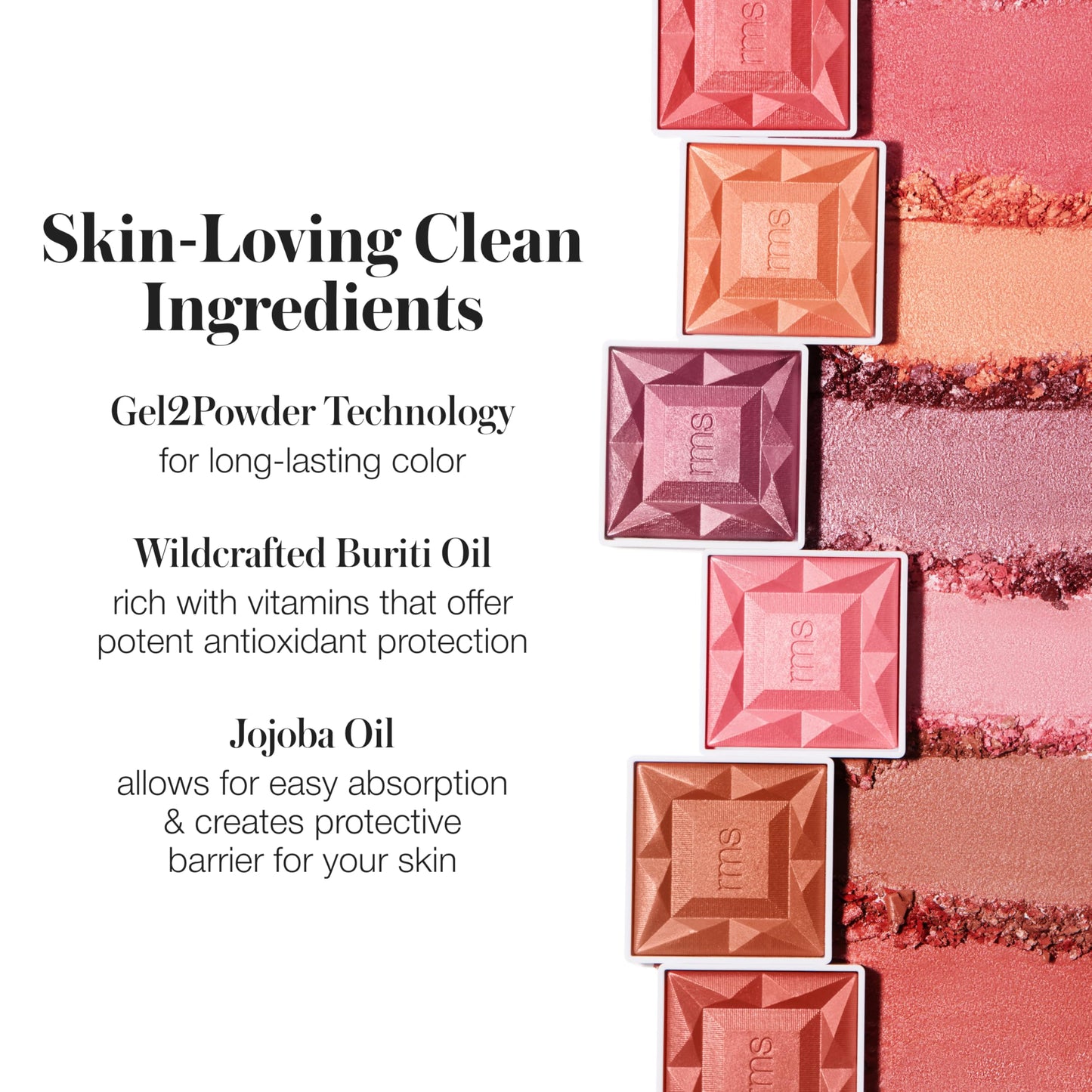 RMS Beauty Redimension Hydra Powder Blush – Hydrating Mineral Blush with Buildable Color