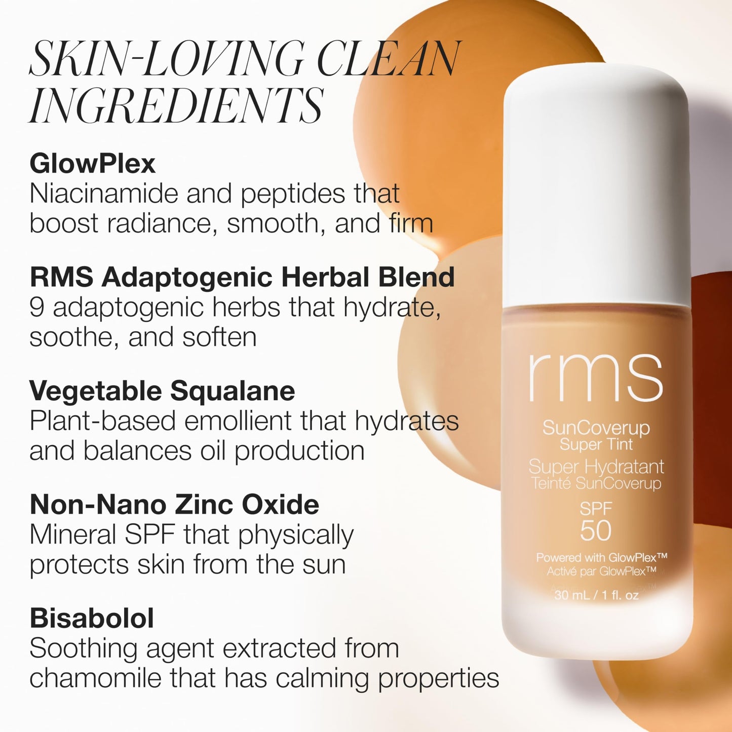RMS Beauty SunCoverup SPF 50 | Mineral Sunscreen Foundation, Reef-Safe & Water-Resistant
