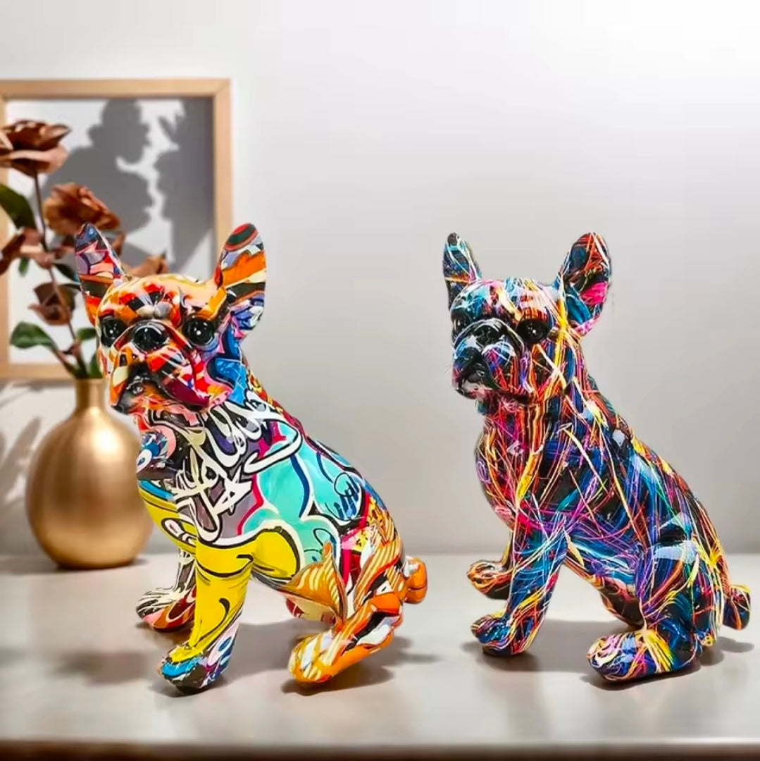 Colourful Animal Resin Statue