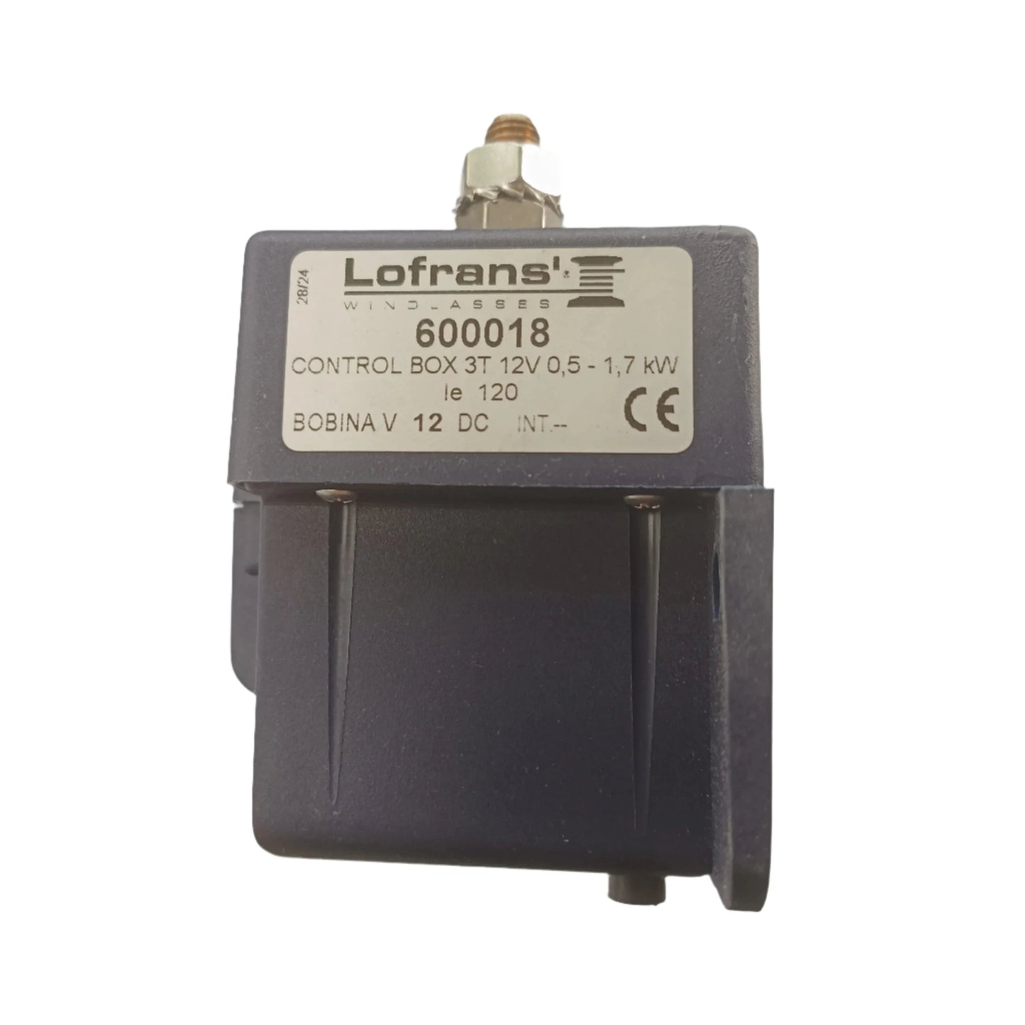 Lofrans 600018 Control Box 3T 12V 0.5-1.7kW Anchor Windlass Solenoid Relay