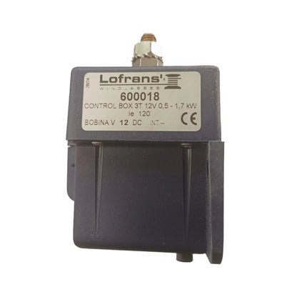 Lofrans 600018 Control Box 3T 12V 0.5-1.7kW Anchor Windlass Solenoid Relay