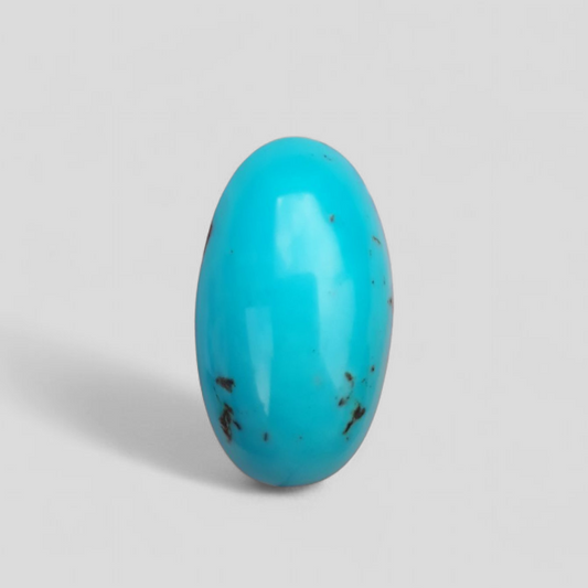 Natural Certified Turquoise  - Blue Turquoise - 29.1ct- 26x15mm