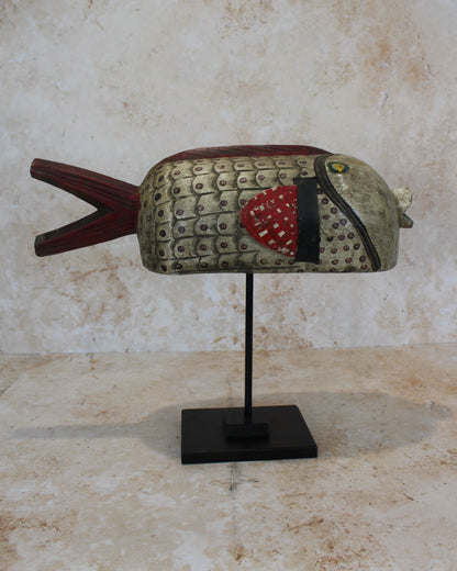 Mali Bozo Puppet Fish White - 175.2