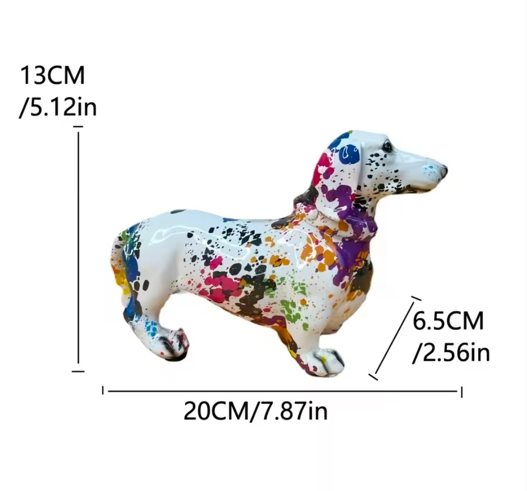 Colourful Animal Resin Statue