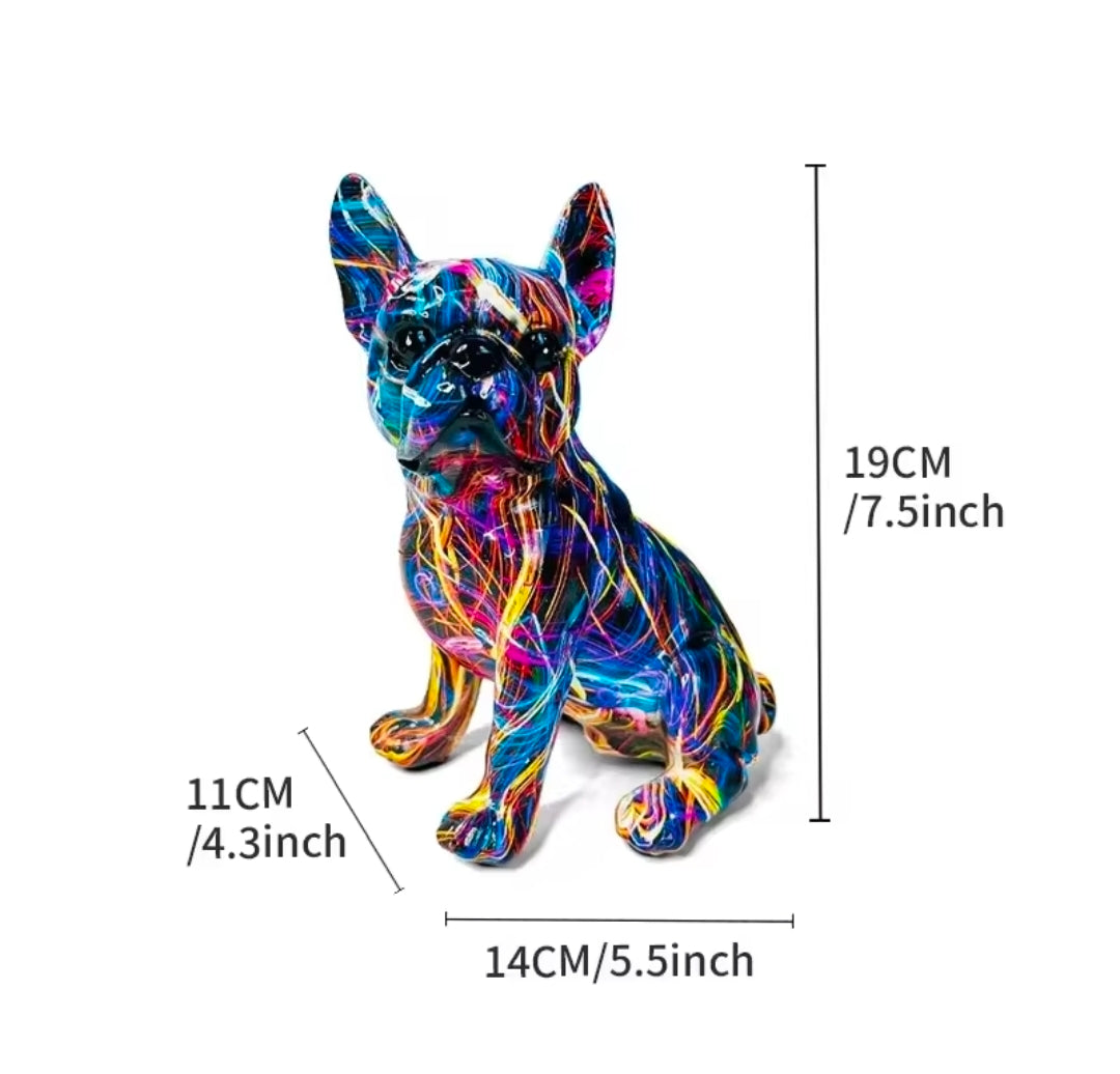 Colourful Animal Resin Statue