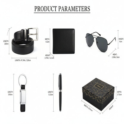 Men’s Matching Accessories Set – Stylish Gift for Him, Perfect Birthday, Anniversary & Holiday Present
