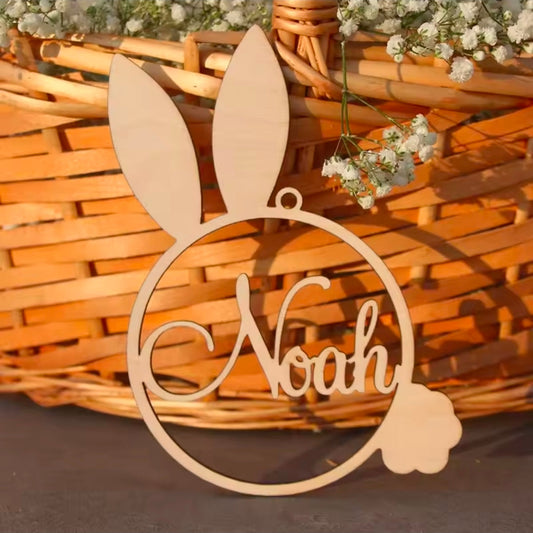 Lazer Cut Bunny Rabbit Bauble - HALF PRICE SALE