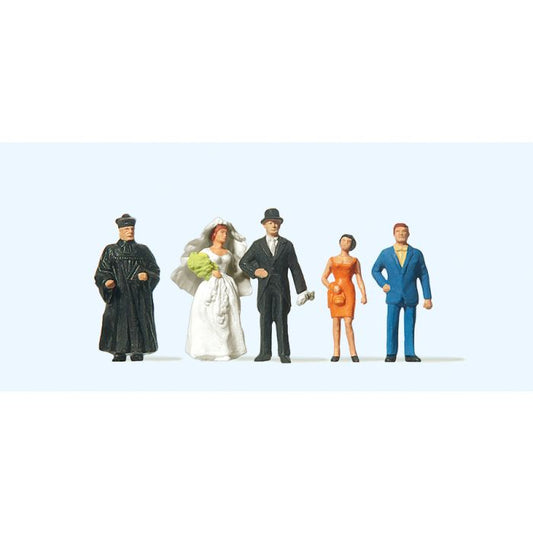 Protestant Wedding - Terrarium Figures - 14057
