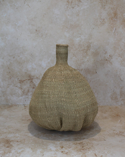 Garlic Gourd woven basket - Zimbabwe - 126.7