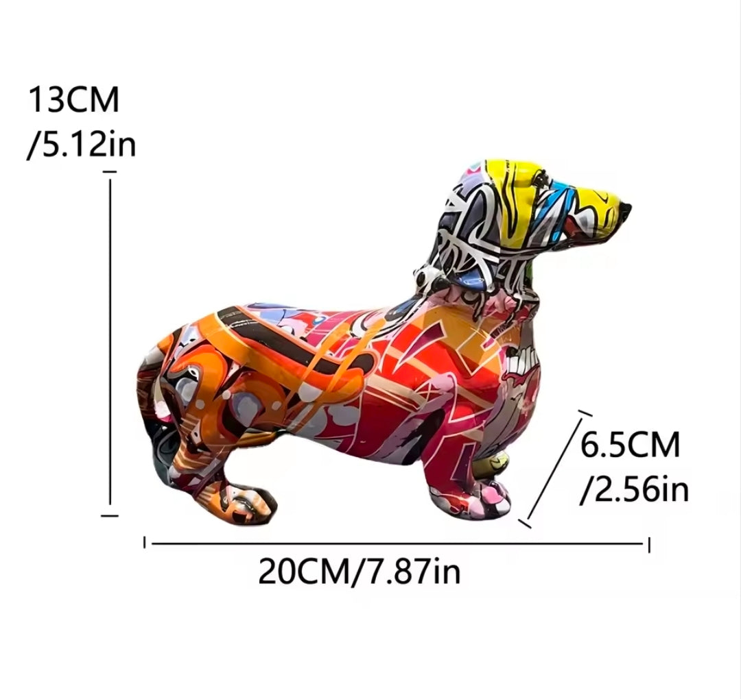 Colourful Animal Resin Statue