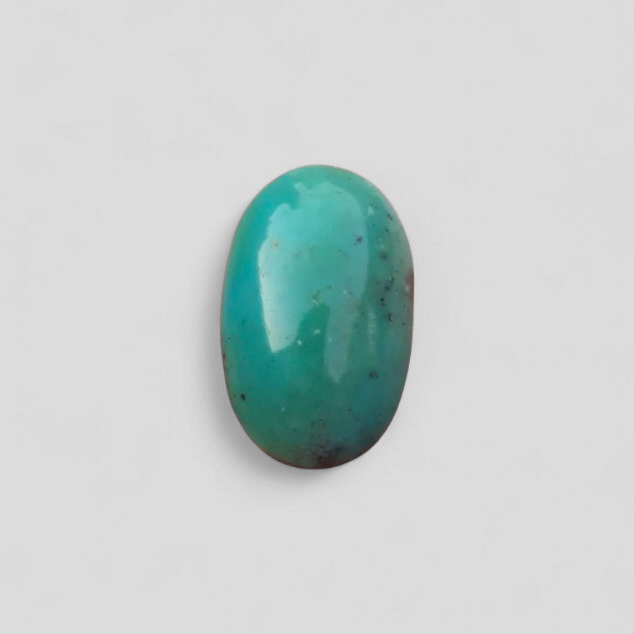 Natural Turquoise Green Matrix  with Pyrite, Shajri Feroza, Oval Shape, Real Feroza Stone,Dimensions-25x16mm