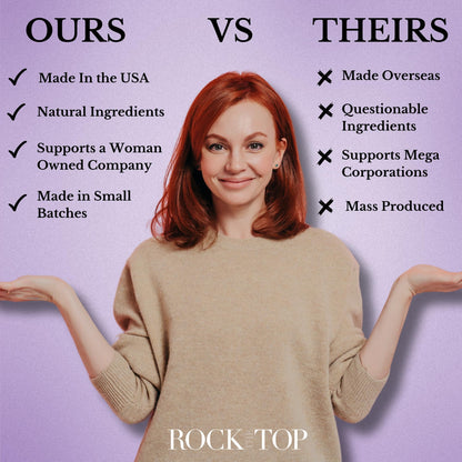 Rock the Top USA Made Lavender Self Care Gift Box | Bath Bombs & More