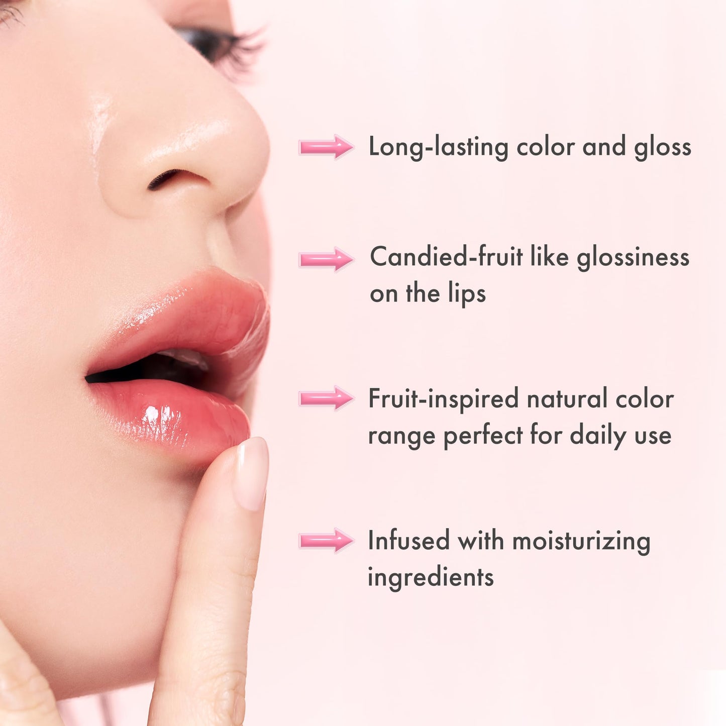 rom&nd THE JUICY LASTING TINT #15 Bare Fig – Plumping, Hydrating Lip Gloss