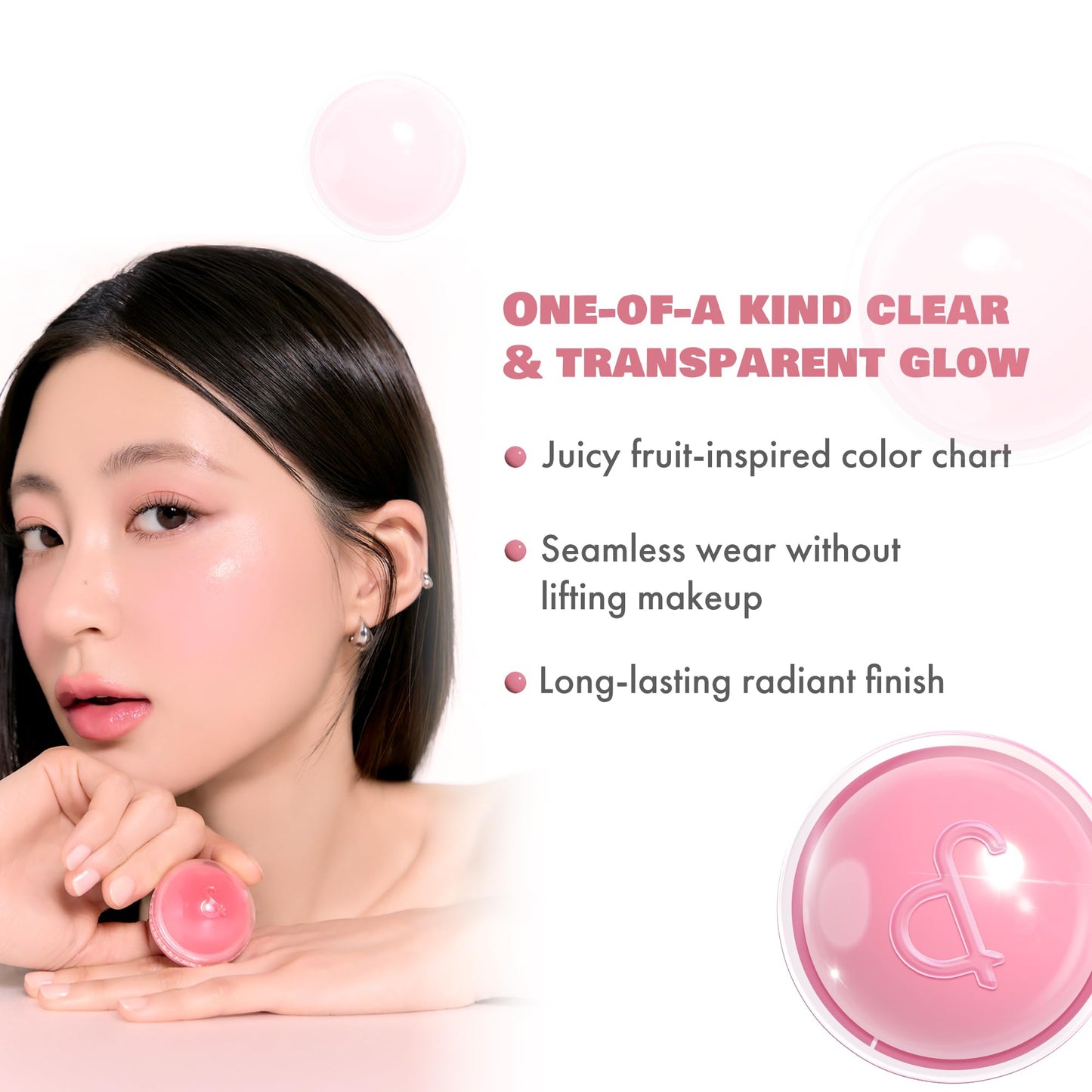 rom&nd JUICY ROLL CHEEK 04 Apricot Beige – K-Beauty Liquid Blush for Dewy, Natural Glow