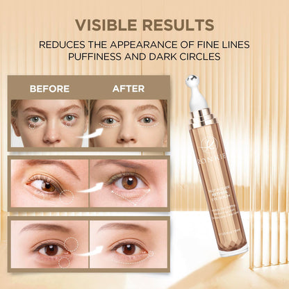 RONKIE Eye Cream for Dark Circles – Caffeine, Retinol & Hyaluronic Acid Stick
