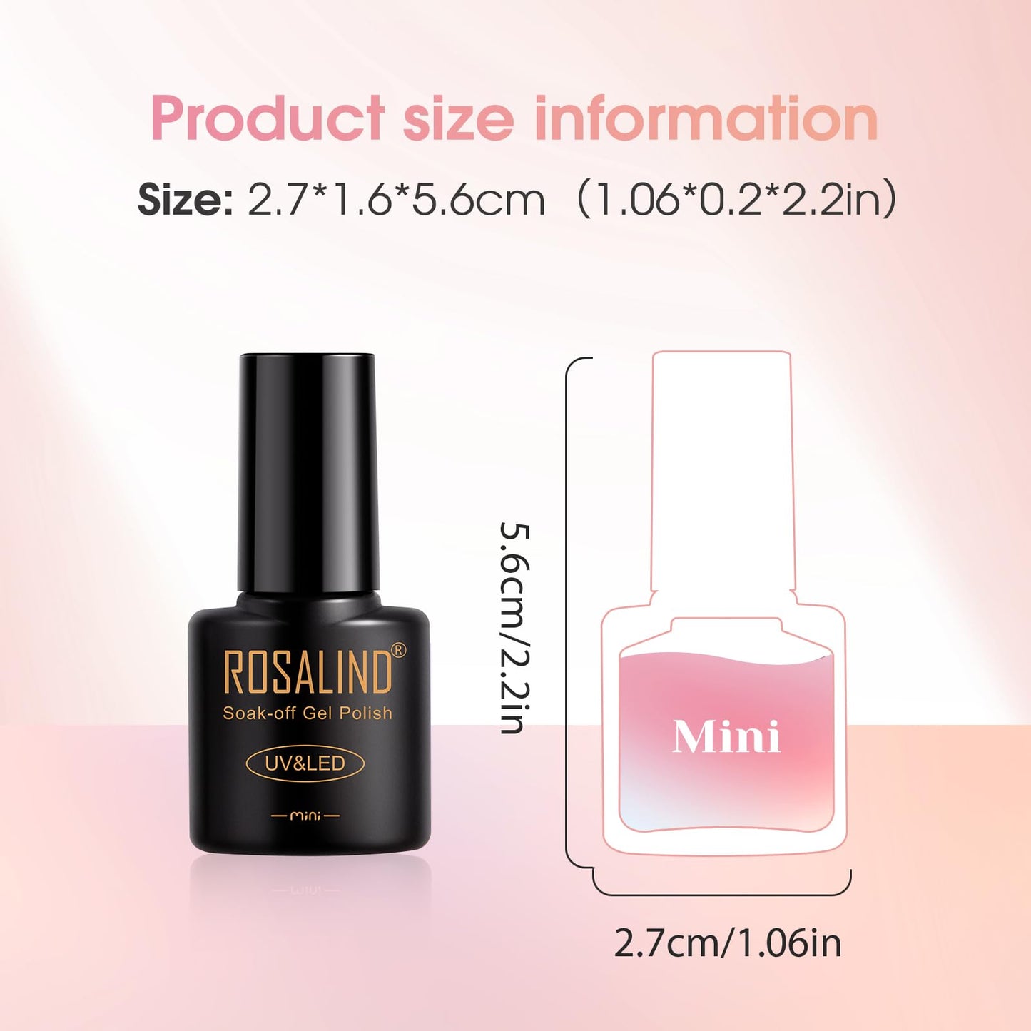 ROSALIND 30pcs Jelly Cat Eye Pearl Gel Polish Set – 26 Colors + Magnet