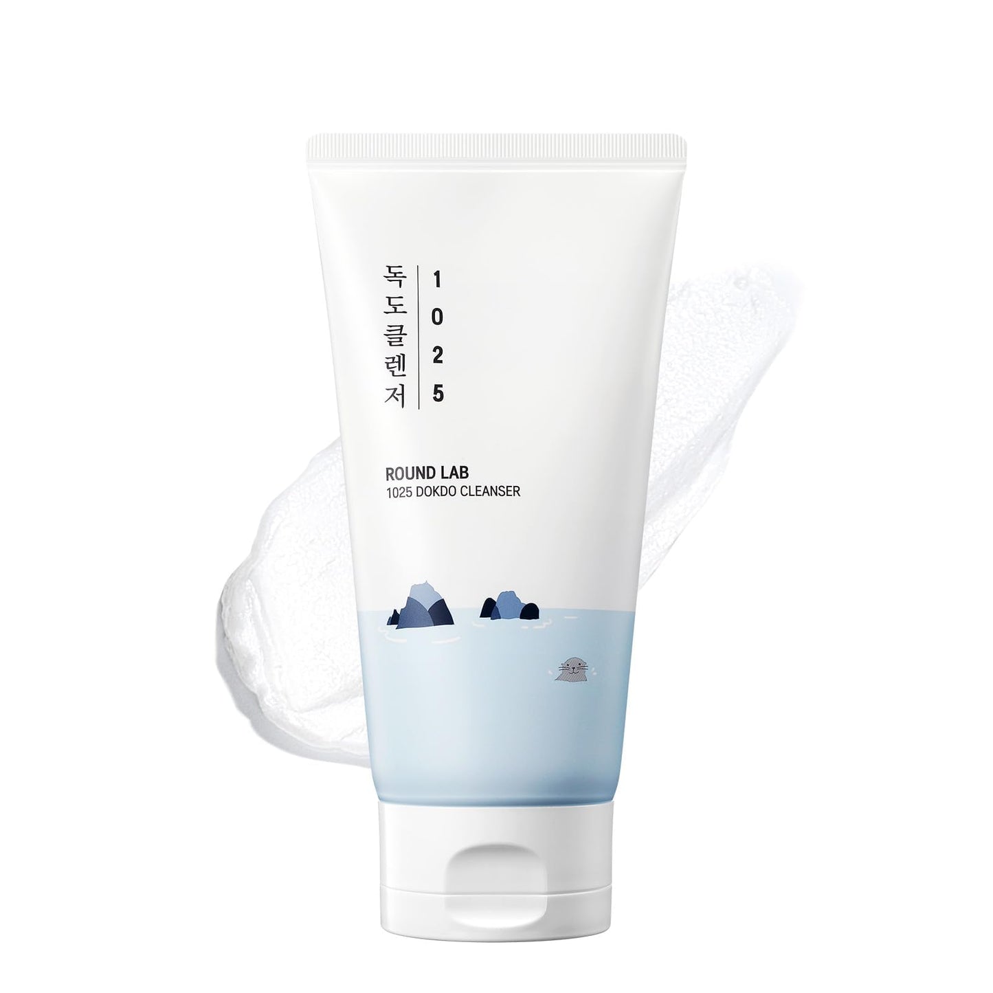 ROUND LAB 1025 Dokdo Cleanser – Low pH Hydrating Facial Cleanser for Sensitive Skin (10.14 oz)