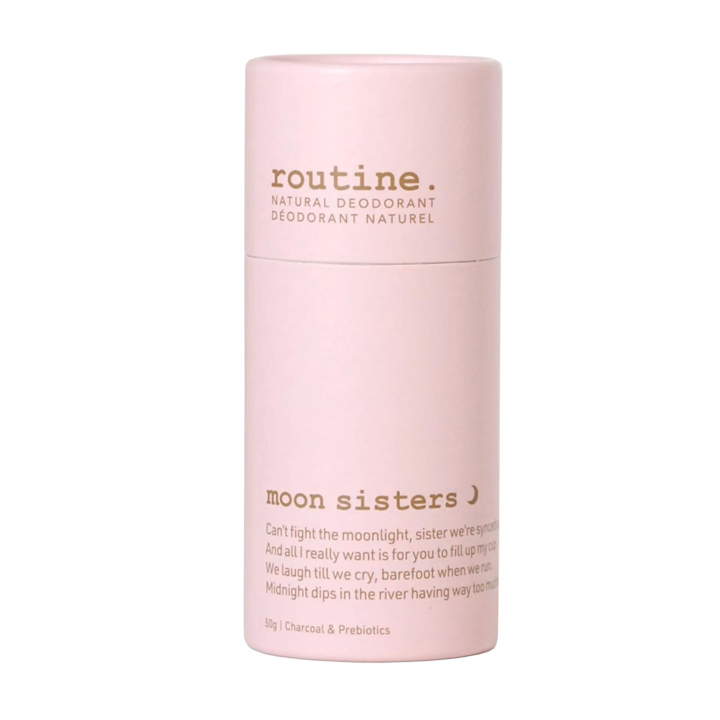 ROUTINE Moon Sisters Stick Deodorant, 50 g – Floral, Natural & Sustainable