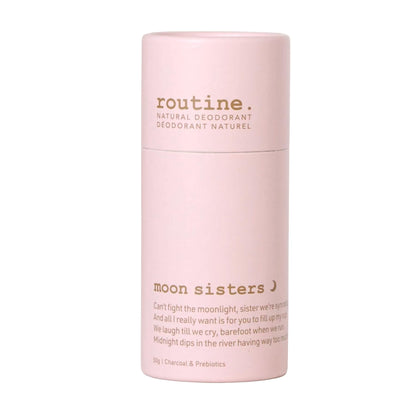 ROUTINE Moon Sisters Stick Deodorant, 50 g – Floral, Natural & Sustainable